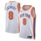 Nike New York Knicks Og Anunoby Miesten Pelipaita City Edition 2024-25 Swingman Valkoinen