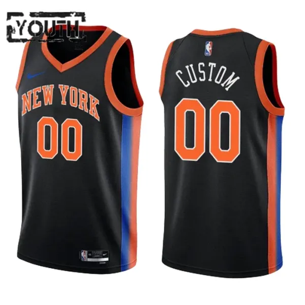 Nike New York Knicks Personoitava Lasten Pelipaita City Edition 2022-23 Swingman Nike New York Knicks Personoitava Lasten Pelipaita City Edition 2022-23 Swingman
