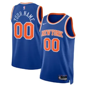 Nike New York Knicks Personoitava Miesten Pelipaita City Edition 2022-23 Swingman Sininen