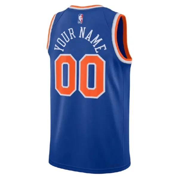 Nike New York Knicks Personoitava Miesten Pelipaita City Edition 2022-23 Swingman Sininen