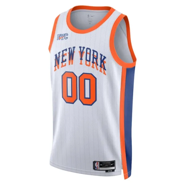 Nike New York Knicks Personoitava Miesten Pelipaita City Edition 2024-25 Swingman Valkoinen