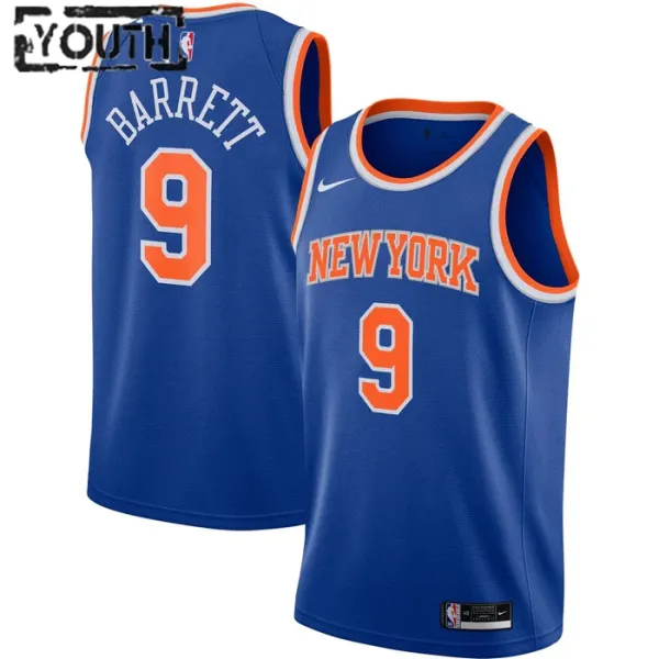 Nike New York Knicks RJ Barrett 9 Lasten Pelipaita Icon Edition Swingman Nike New York Knicks RJ Barrett 9 Lasten Pelipaita Icon Edition Swingman