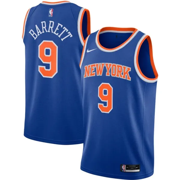 Nike New York Knicks RJ Barrett 9 Miesten Pelipaita Icon Edition Swingman Nike New York Knicks RJ Barrett 9 Miesten Pelipaita Icon Edition Swingman
