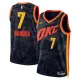 Nike Oklahoma City Thunder Chet Holmgren Miesten Pelipaita City Edition 2023-24 Swingman Musta Nike Oklahoma City Thunder Chet Holmgren Miesten Pelipaita City Edition 2023-24 Swingman Musta