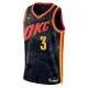 Nike Oklahoma City Thunder Josh Giddey Miesten Pelipaita City Edition 2023-24 Swingman Musta