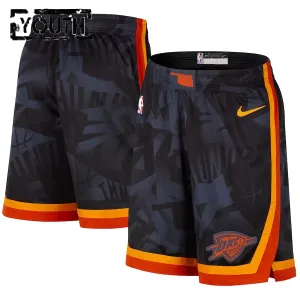 Nike Oklahoma City Thunder Lasten Shortsit City Edition 2023-24 Swingman Laivasto Nike Oklahoma City Thunder Lasten Shortsit City Edition 2023-24 Swingman Laivasto