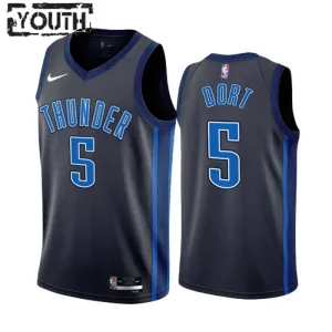 Nike Oklahoma City Thunder Luguentz Dort 5 Lasten Pelipaita City Edition 2022-23 Swingman Musta Nike Oklahoma City Thunder Luguentz Dort 5 Lasten Pelipaita City Edition 2022-23 Swingman Musta