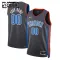 Nike Oklahoma City Thunder Personoitava Lasten Pelipaita City Edition 2022-23 Swingman Musta