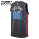 Nike Oklahoma City Thunder Personoitava Lasten Pelipaita City Edition 2022-23 Swingman Musta