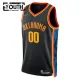 Nike Oklahoma City Thunder Personoitava Lasten Pelipaita City Edition 2024-25 Swingman Musta