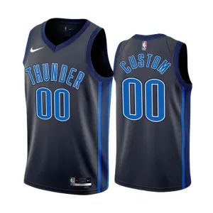 Nike Oklahoma City Thunder Personoitava Miesten Pelipaita City Edition 2022-23 Swingman Musta Nike Oklahoma City Thunder Personoitava Miesten Pelipaita City Edition 2022-23 Swingman Musta