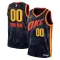 Nike Oklahoma City Thunder Personoitava Miesten Pelipaita City Edition 2023-24 Swingman Laivasto