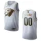 Nike Oklahoma City Thunder Personoitava Miesten Pelipaita Golden Edition Swingman Valkoinen