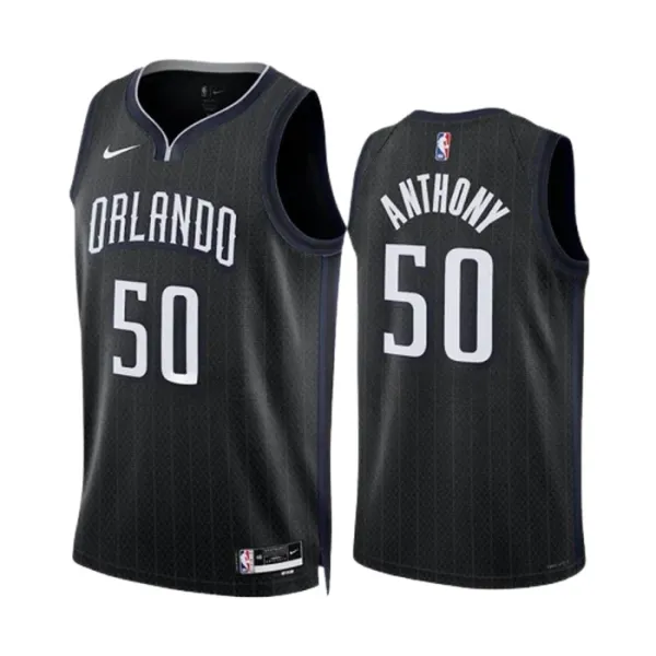 Nike Orlando Magic Cole Anthony 50 Miesten Pelipaita City Edition 2022-23 Swingman Musta Nike Orlando Magic Cole Anthony 50 Miesten Pelipaita City Edition 2022-23 Swingman Musta