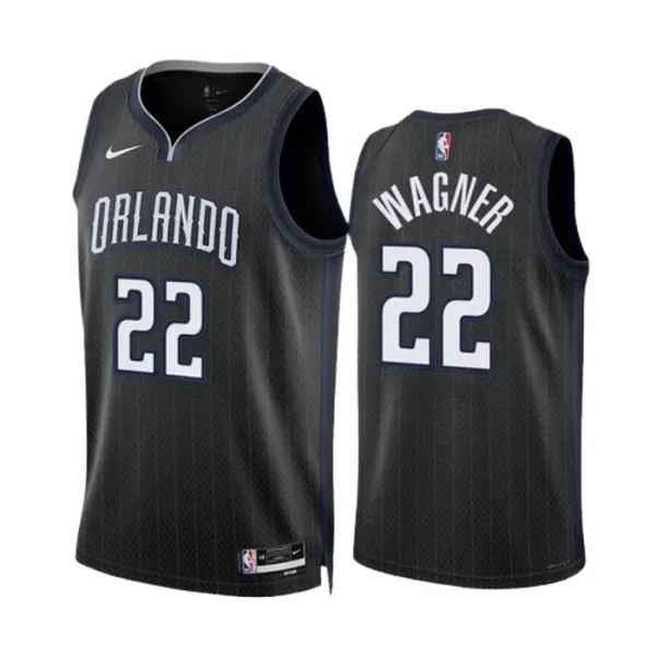 Nike Orlando Magic Franz Wagner 22 Miesten Pelipaita City Edition 2022-23 Swingman Musta Nike Orlando Magic Franz Wagner 22 Miesten Pelipaita City Edition 2022-23 Swingman Musta
