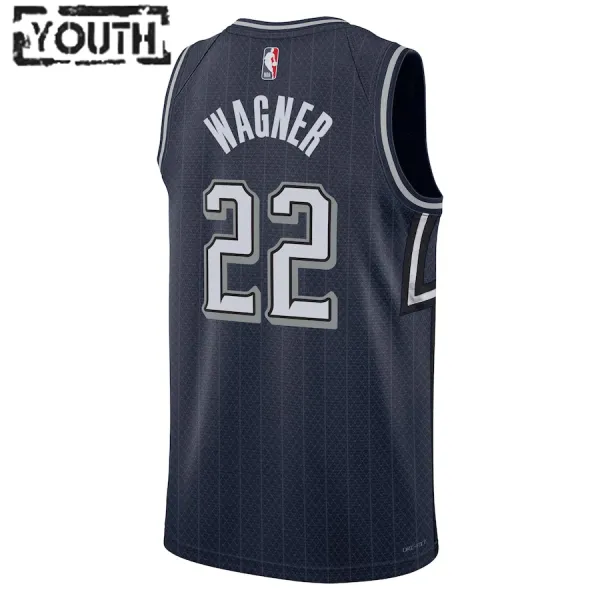 Nike Orlando Magic Franz Wagner Lasten Pelipaita City Edition 2023-24 Swingman Laivasto