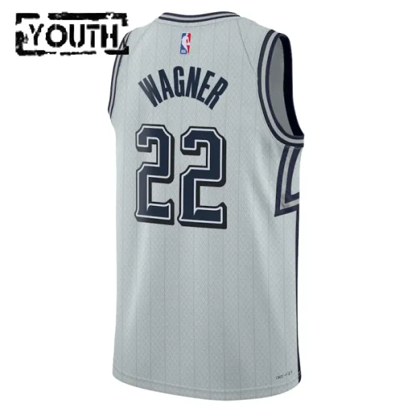 Nike Orlando Magic Franz Wagner Lasten Pelipaita City Edition 2024-25 Swingman Harmaa
