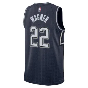 Nike Orlando Magic Franz Wagner Miesten Pelipaita City Edition 2023-24 Swingman Laivasto