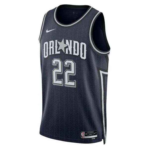 Nike Orlando Magic Franz Wagner Miesten Pelipaita City Edition 2023-24 Swingman Laivasto