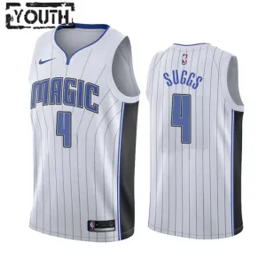 Nike Orlando Magic Jalen Suggs 4 Lasten Pelipaita Association Edition Swingman Valkoinen Nike Orlando Magic Jalen Suggs 4 Lasten Pelipaita Association Edition Swingman Valkoinen