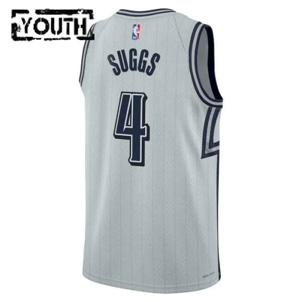Nike Orlando Magic Jalen Suggs Lasten Pelipaita City Edition 2024-25 Swingman Harmaa