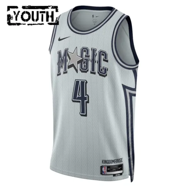 Nike Orlando Magic Jalen Suggs Lasten Pelipaita City Edition 2024-25 Swingman Harmaa