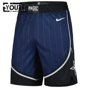 Nike Orlando Magic Lasten Shortsit City Edition 2023-24 Swingman Laivasto
