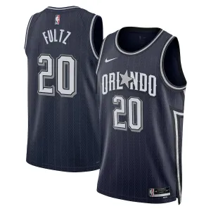 Nike Orlando Magic Markelle Fultz Miesten Pelipaita City Edition 2023-24 Swingman Laivasto