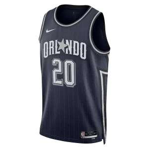 Nike Orlando Magic Markelle Fultz Miesten Pelipaita City Edition 2023-24 Swingman Laivasto
