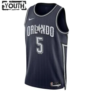 Nike Orlando Magic Paolo Banchero Lasten Pelipaita City Edition 2023-24 Swingman Laivasto