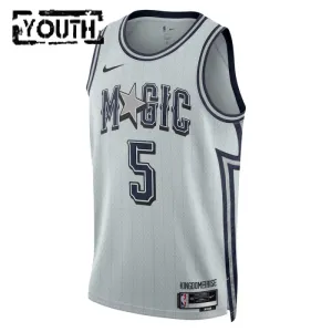 Nike Orlando Magic Paolo Banchero Lasten Pelipaita City Edition 2024-25 Swingman Harmaa