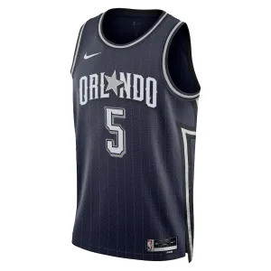 Nike Orlando Magic Paolo Banchero Miesten Pelipaita City Edition 2023-24 Swingman Laivasto