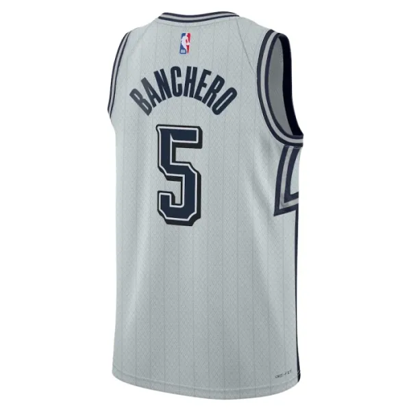 Nike Orlando Magic Paolo Banchero Miesten Pelipaita City Edition 2024-25 Swingman Harmaa