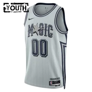 Nike Orlando Magic Personoitava Lasten Pelipaita City Edition 2024-25 Swingman Harmaa