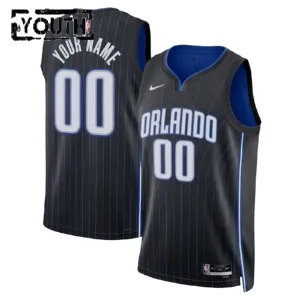 Nike Orlando Magic Personoitava Lasten Pelipaita Icon Edition Swingman Laivasto