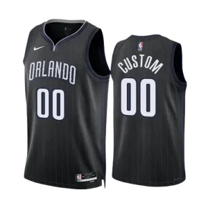 Nike Orlando Magic Personoitava Miesten Pelipaita City Edition 2022-23 Swingman Musta