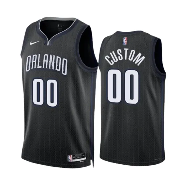 Nike Orlando Magic Personoitava Miesten Pelipaita City Edition 2022-23 Swingman Musta Nike Orlando Magic Personoitava Miesten Pelipaita City Edition 2022-23 Swingman Musta