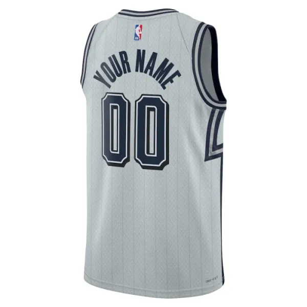 Nike Orlando Magic Personoitava Miesten Pelipaita City Edition 2024-25 Swingman Harmaa