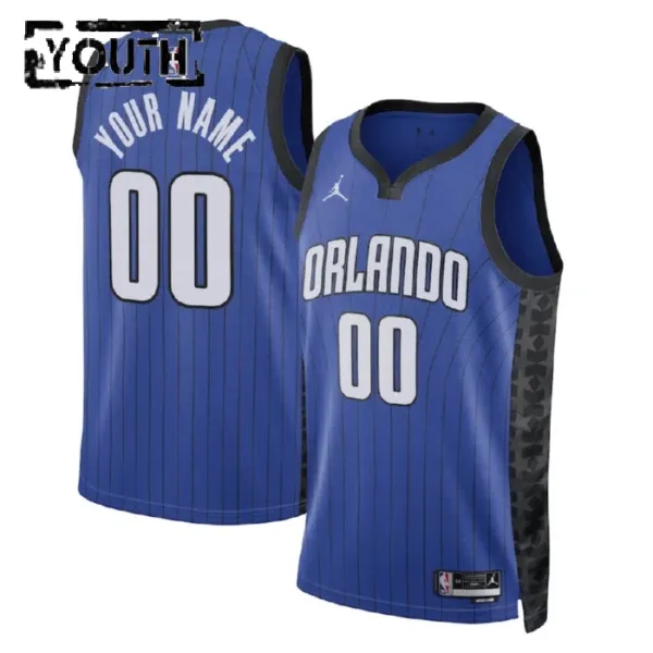Orlando Magic Jordan Personoitava Lasten Pelipaita Statement Edition Swingman Sininen Orlando Magic Jordan Personoitava Lasten Pelipaita Statement Edition Swingman Sininen
