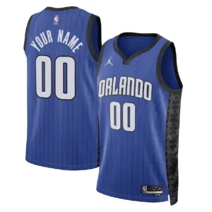 Orlando Magic Jordan Personoitava Miesten Pelipaita Statement Edition Swingman Sininen