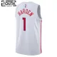 Nike Philadelphia 76ers James Harden 1 Lasten Pelipaita City Edition 2022-23 Swingman Valkoinen