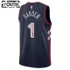 Nike Philadelphia 76ers James Harden Lasten Pelipaita City Edition 2023-24 Swingman Laivasto
