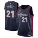 Nike Philadelphia 76ers Joel Embiid Miesten Pelipaita City Edition 2023-24 Swingman Laivasto Nike Philadelphia 76ers Joel Embiid Miesten Pelipaita City Edition 2023-24 Swingman Laivasto