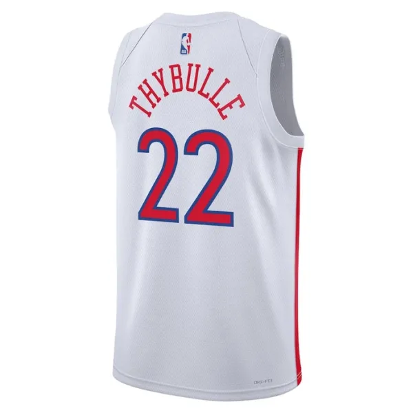 Nike Philadelphia 76ers Matisse Thybulle 22 Miesten Pelipaita City Edition 2022-23 Swingman Valkoinen