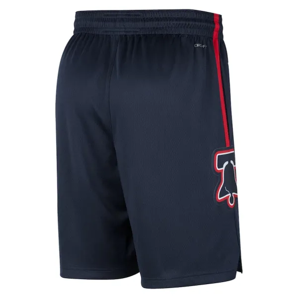 Nike Philadelphia 76ers Miesten Shortsit City Edition 2023-24 Swingman Laivasto