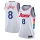 Nike Philadelphia 76ers Paul George Miesten Pelipaita City Edition 2024-25 Swingman Valkoinen Nike Philadelphia 76ers Paul George Miesten Pelipaita City Edition 2024-25 Swingman Valkoinen