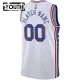 Nike Philadelphia 76ers Personoitava Lasten Pelipaita Association Edition Swingman Valkoinen