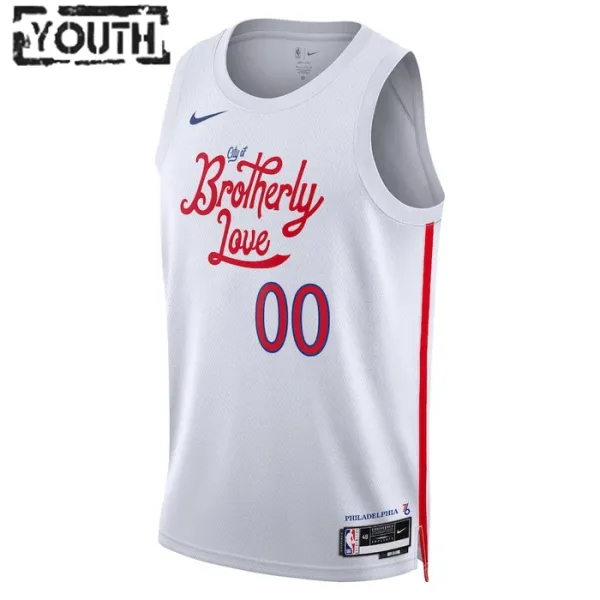 Nike Philadelphia 76ers Personoitava Lasten Pelipaita City Edition 2022-23 Swingman