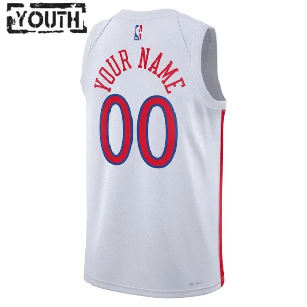 Nike Philadelphia 76ers Personoitava Lasten Pelipaita City Edition 2022-23 Swingman