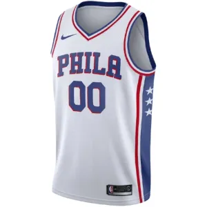 Nike Philadelphia 76ers Personoitava Miesten Pelipaita Association Edition Swingman Valkoinen